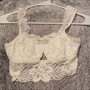 White Bralette (Lace)
